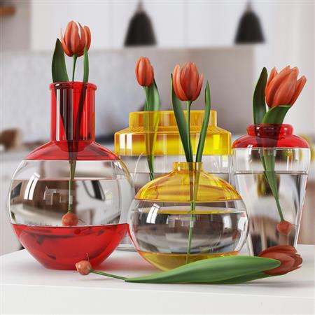 花瓶 1 Tulip Vase