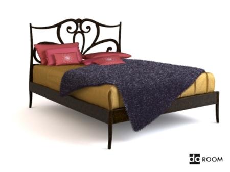 古典家具模型 Pregno Sheraton Bed L61 203