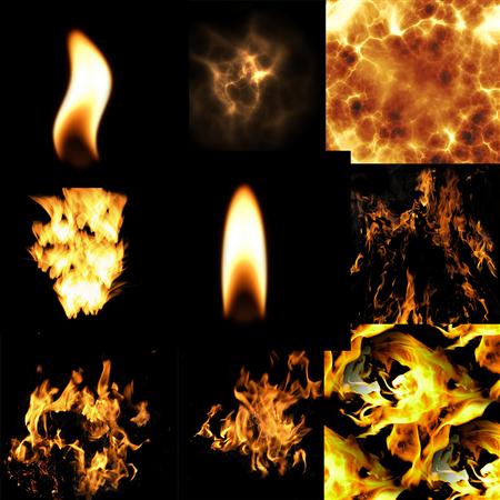 48种火焰闪电效果 粒子效果 高清贴图 48 kinds of flame lightning effect particle effect Hd map