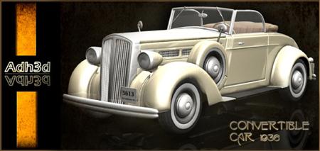 敞篷小汽车1936 Convertible Car 1936