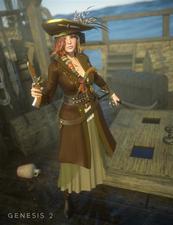 海贼发型 女海盗 Piratess