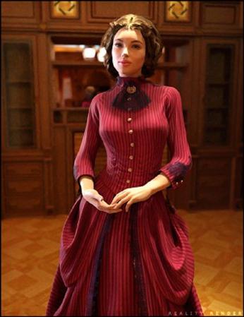 维多利亚时代的礼服 The Victorian Gown