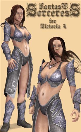 法师护甲 Sorceress Armor for V4