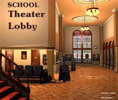 戏剧学校 SCHOOL-Theater Lobby