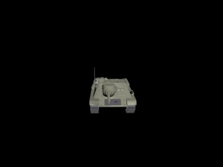 SU-100坦克模型
