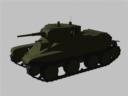 二战坦克苏联BT5