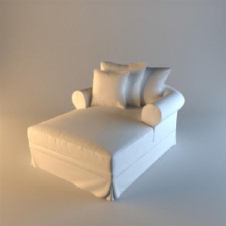 精美的白色沙发