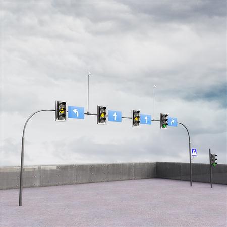 公共设施用品 交通指示灯