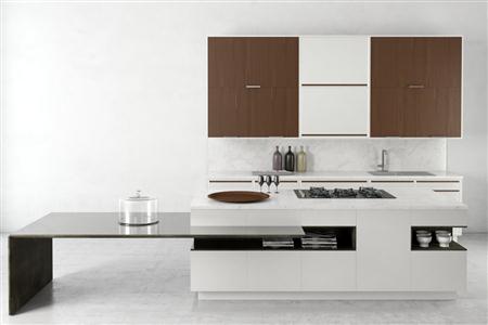 居家厨房装饰3D模型系列 精美的厨房 场景11 大理石灶台