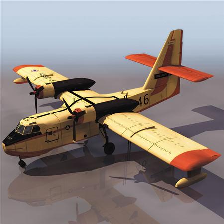 飞机3D模型系列 19-20世纪飞机历史博物馆 candair飞机