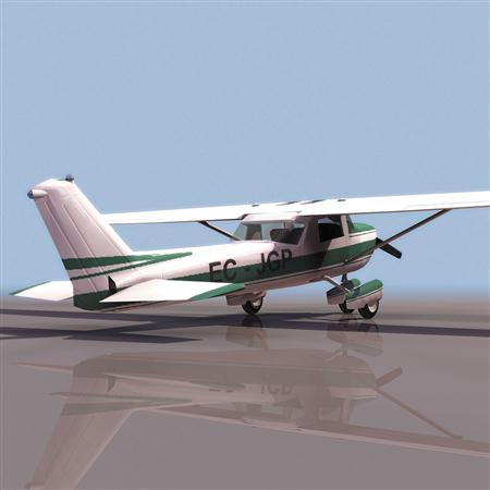 飞机3D模型系列 19-20世纪飞机历史博物馆 赛斯纳