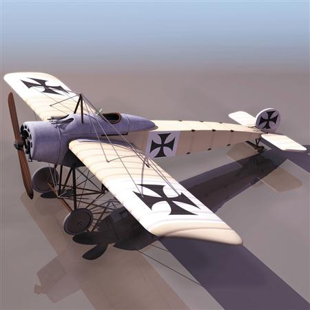 飞机3D模型系列 19-20世纪飞机历史博物馆 二战德国战斗机