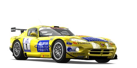 极限竞速赛车模型 2002 Dodge Viper GTS-R #1 Team Zakspeed