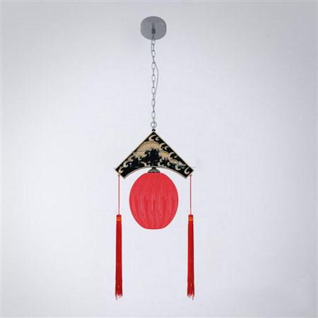 中式清朝头冠造型吊灯