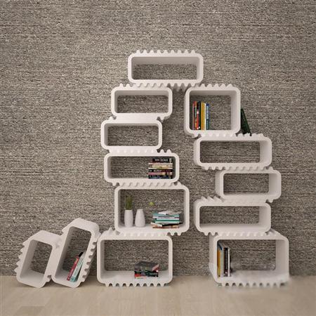 现代工艺设计任意组合书架