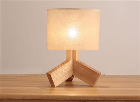 日式木质台灯 3d模型下载