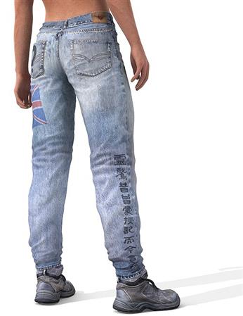 Daz3D StreetWear : Jeans For Genesis