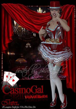 Renderosity CasinoGal V4/A4/Elite/G4