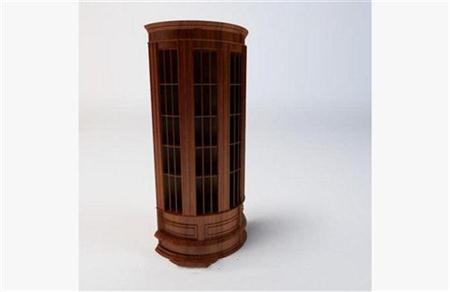 中式木质酒柜 3D模型下载