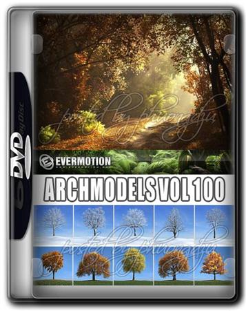 Evermotion Archmodels Vol 100 (V-ray)秋冬季树木模型