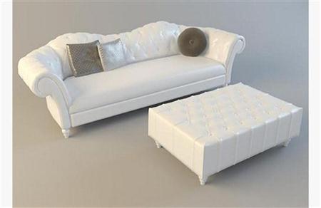 田园沙发 3D模型下载