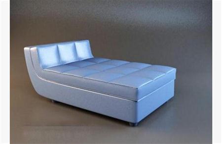 现代沙发床 3D模型下载