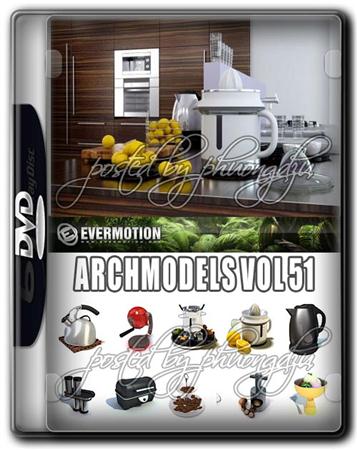 Evermotion Archmodels Vol 51 厨房配件
