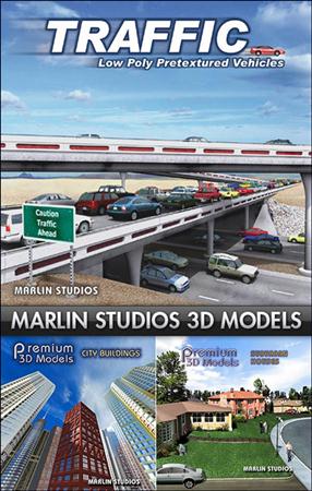 Marlin Studio Premium City Models Bundle 高级城市模型套装