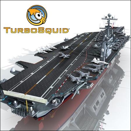 TurboSquid – USS John C Stennis CVN-74 斯坦尼斯号航空母舰模型