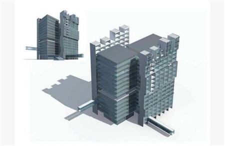 高楼建筑模型