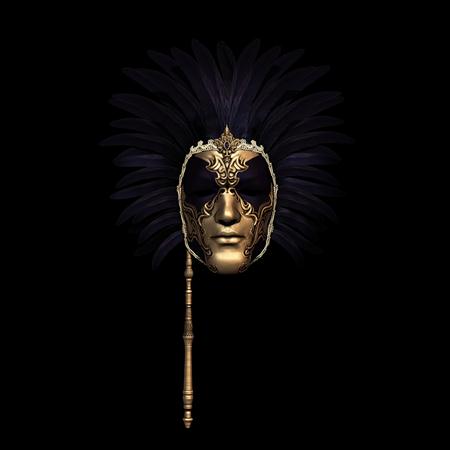 Free Venetian mask of a Dark Lord 威尼斯黑暗君主面具
