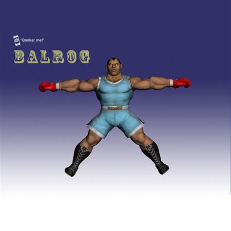 街霸人物模型系列 BALROG