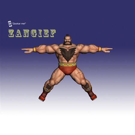 街霸人物模型系列 ZANGIEF