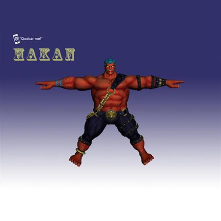 街霸人物模型系列 HAKAN