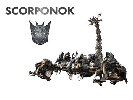 撒克 Scorponok 变形金刚系列单体模型