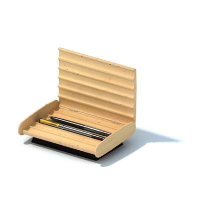办公工具 木质钢笔盒 Office tool