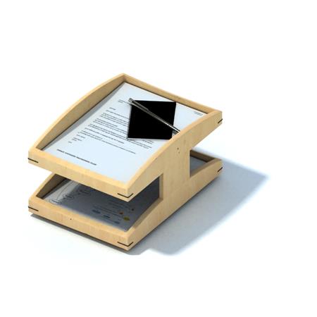 办公工具 木质文件架2 Office tool