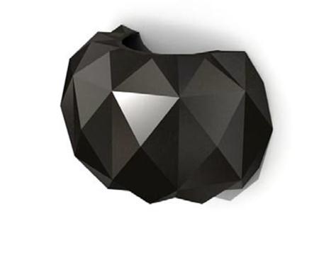 黑色水晶形状壁灯