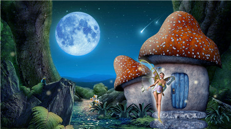 Mushroom Fairy House 蘑菇精灵屋